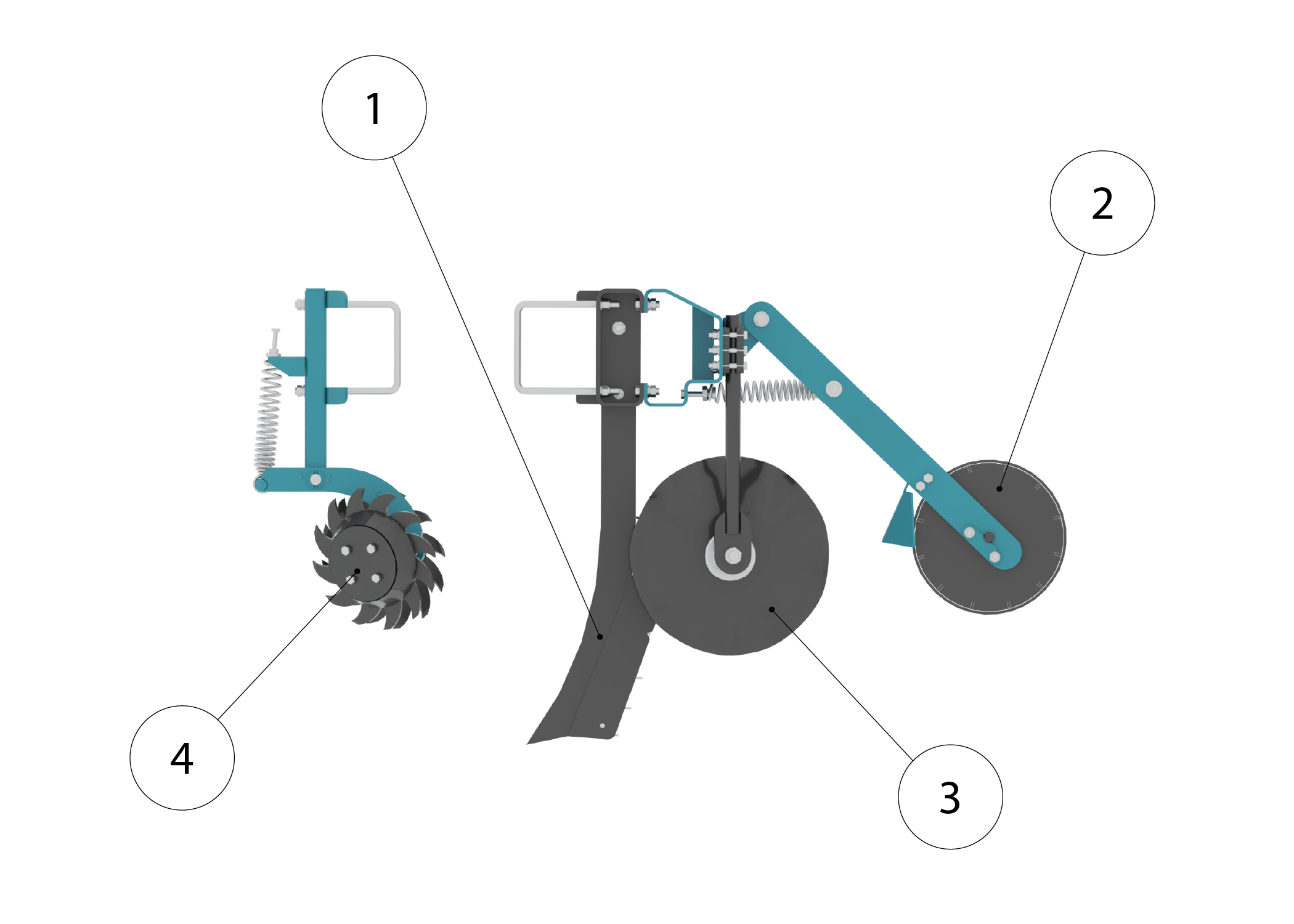RulaAgri Min-Till Planter